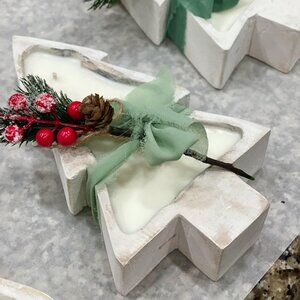 Christmas Tree Candle